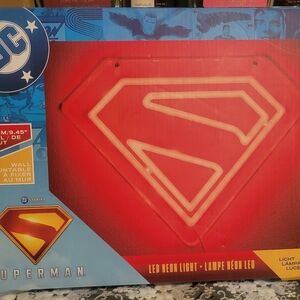 Superman LED Neon Light - Red